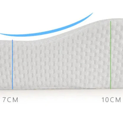 B-Shaped Wave Bed Memory Foam Pillow
